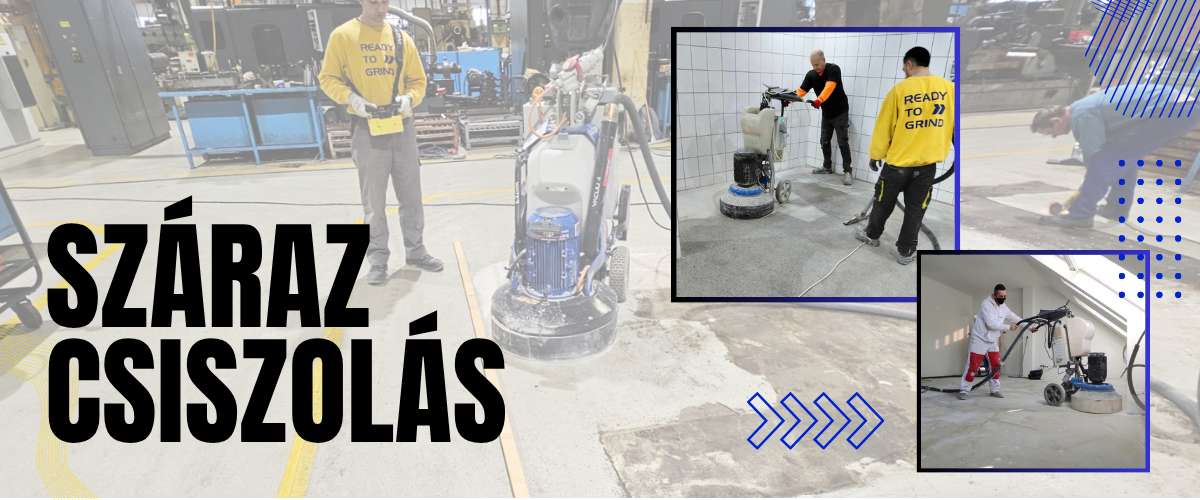 száraz csiszolás